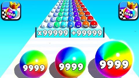 Marble Run, Ball Run 2048, Canvas Run, AZ Run   All Levels Gameplay Android,ios New Mobile Game