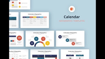 Best Calendar Infographics PowerPoint Template