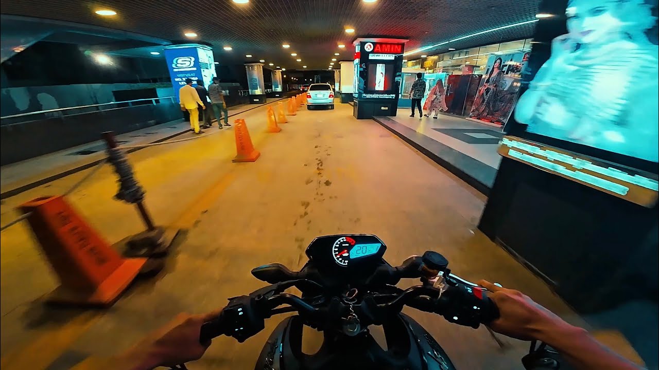 Mirpur to Jamuna Future Park | Pulsar N160 | POV ride | Raw sound | 