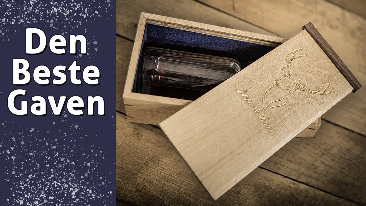 Hvordan lage en gaveboks i tre (eik og valnøtt)