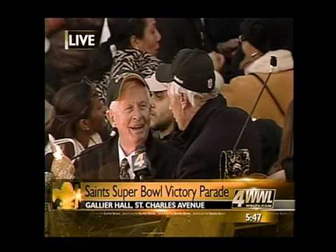 Jerry Romig - Saints Super Bowl Victory Parade