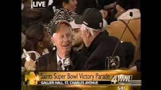 Jerry Romig - Saints Super Bowl Victory Parade