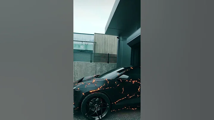 Lava wrapped Mahindra BE6 🔥🔥😍😍 #roadandtyres #mahindra #be6 #ev