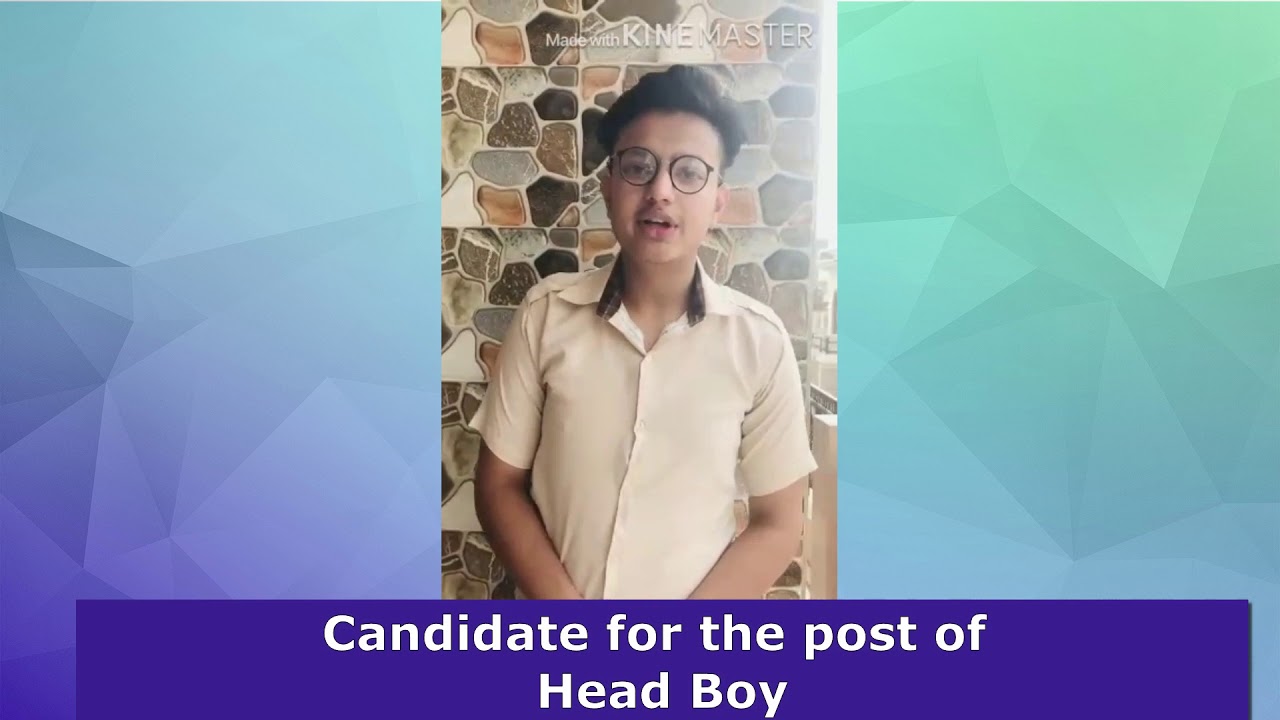 Aniket Sharma Student of Class XII Science || Candidate for the post of ...