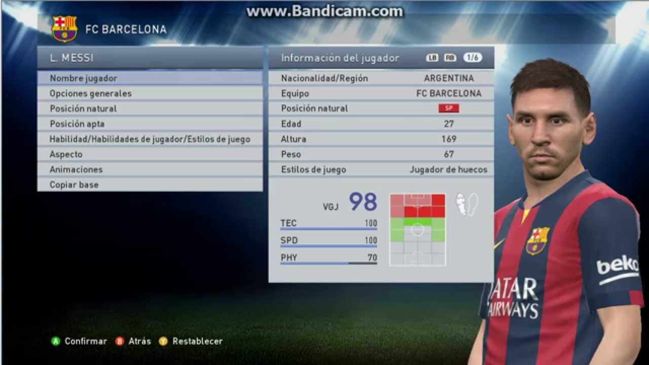 Lionel Messi: Messi Pes 2019 Habilidades