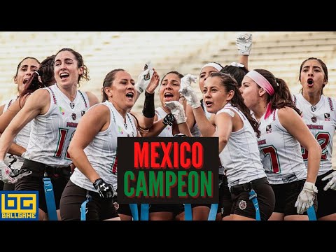 Histórica Selección Mexicana Flag Football Medalla de Oro World Games