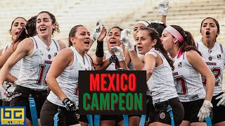 Histórica Selección Mexicana Flag Football Medalla de Oro World Games