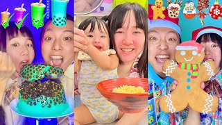 Random Emoji Food Challenge ASMR Compilation! 🥵bubble tea(Part112)