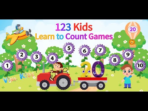 123 bambini imparano a contare giochi