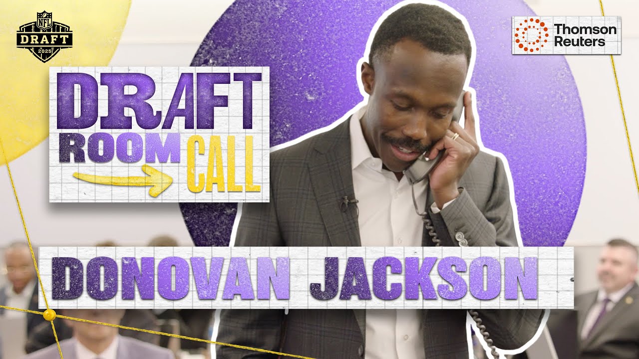 Donovan Jackson Becomes A Viking | Draft Room Call