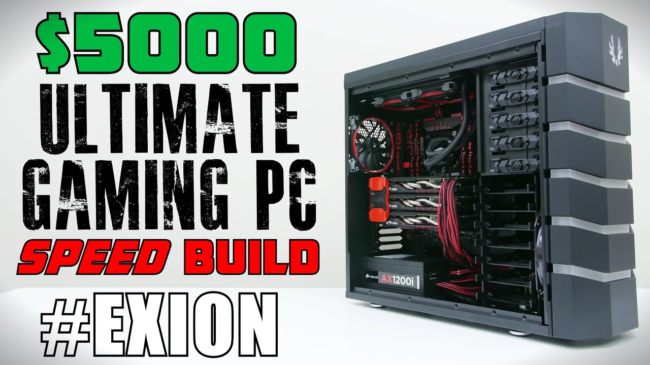 $5000 Ultimate Gaming PC - Time Lapse Build - YouTube
