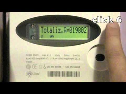 Come fare lautolettura del contatore dellenergia youtube Come fare la lettura del contatore enel