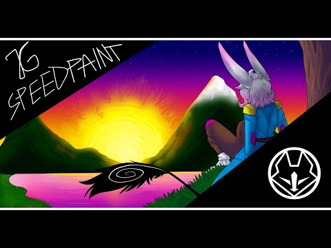 Sunset in DreamLand (SpeedPaint)