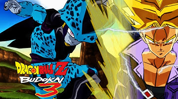 Dragon Ball Z Budokai 3 Future Trunks vs Cell Jr. | Cell Ring