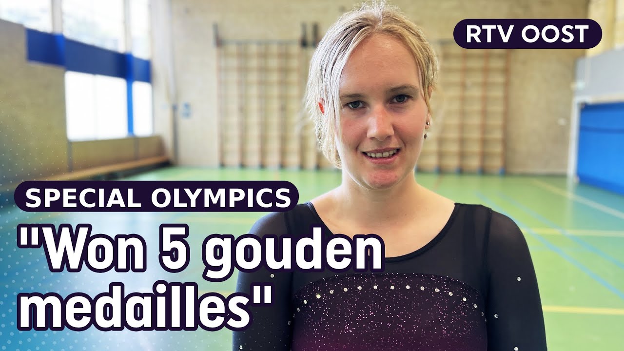 Amy kon haar ei kwijt in turnen toen haar broer overleed | RTV Oost