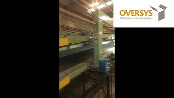 VIDEO OVERSYS U48400119 N.E. CORRUGATOR STACKER (LHDPG), 2500MM / 98"