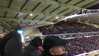 Birmingham City Fans Celebrating followed by Keep Right On