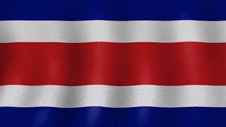 Costa Rica, flag, north america free stock video. Free for use & download.