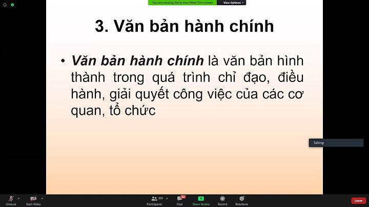 Quy trình ban hành văn bản hành chính