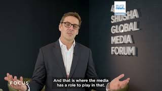 Leon Cook speaks to Euronews about the media's role in tackling disinformation