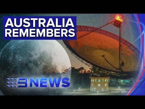 Thousands gather in rural Australia to remember its part in moon landing | Nine News Australia