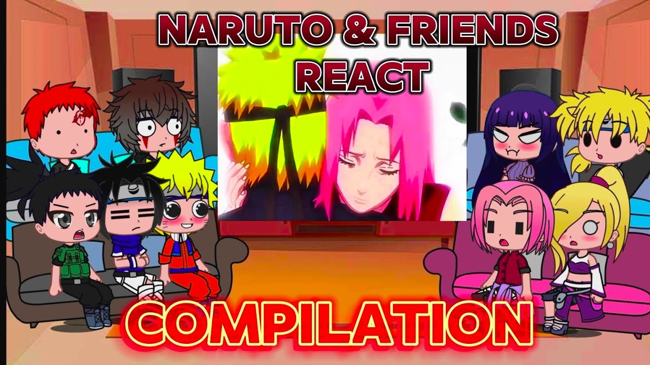 Naruto And Friends React To Future (COMPILATION) | Gacha club |