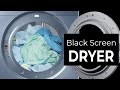 Clothes Dryer White Noise for Sleeping, Tumble Dryer Sleep Sound, Black Screen 10 Hours