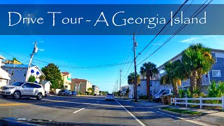 Tybee Island, Georgia - Driving Tour - 4K - Usa