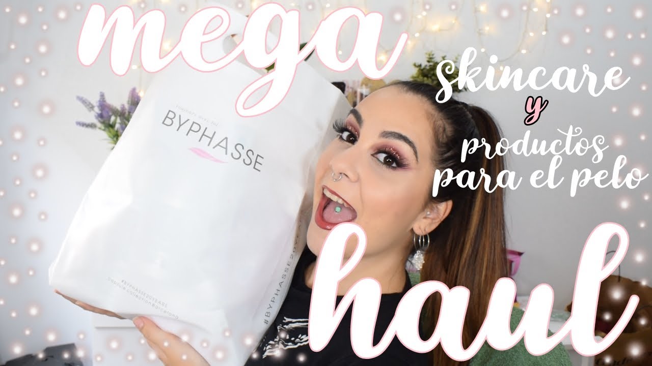 MEGA HAUL BYPHASSE | Skincare y productos para el pelo 💁‍♀️❤