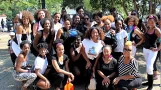 Fall 2012 'Fro Fashion Week Natural Hair Flash Mob