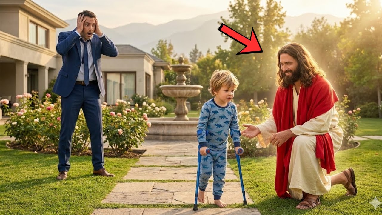 Millonario llega a casa sin avisar… y JESÚS ya estaba allí haciendo lo IMPOSIBLE