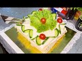 Chicken bread sandwich cake recipe  new year special 2024