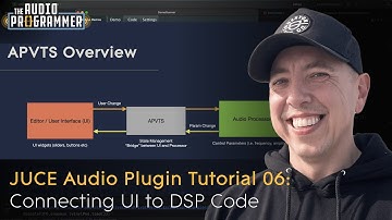How to Make Your First VST Plugin | #06 Connecting GUI with Audio Code using JUCE