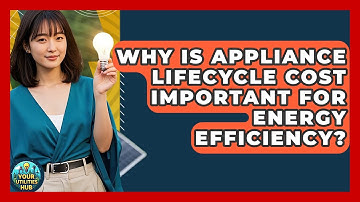 Why Is Appliance Lifecycle Cost Important For Energy Efficiency? - Your Utilities Hub