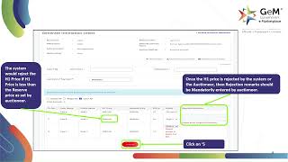How to Generate Auctioneer Intimation Letter on GeM Portal?