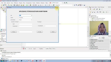 Tutorial membuat aplikasi gaji karyawan dengan dengan DELPHI XE2