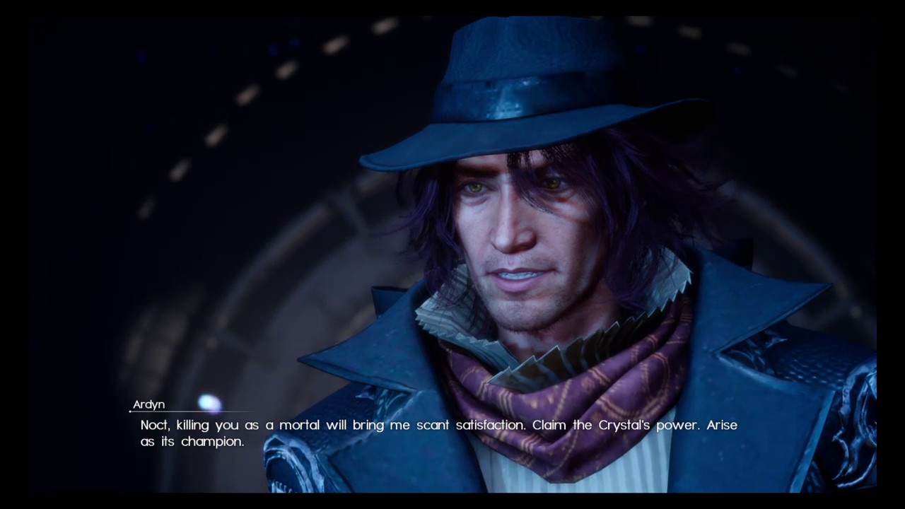 FINAL FANTASY XV Noctis pulled into the crystal