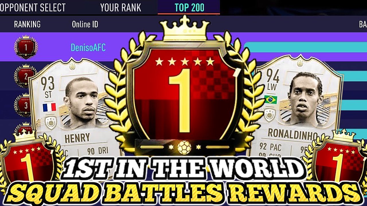 1ST IN THE WORLD! TOP 200 SQUAD BATTLES REWARDS | FIFA 21 ULTIMATE TEAM