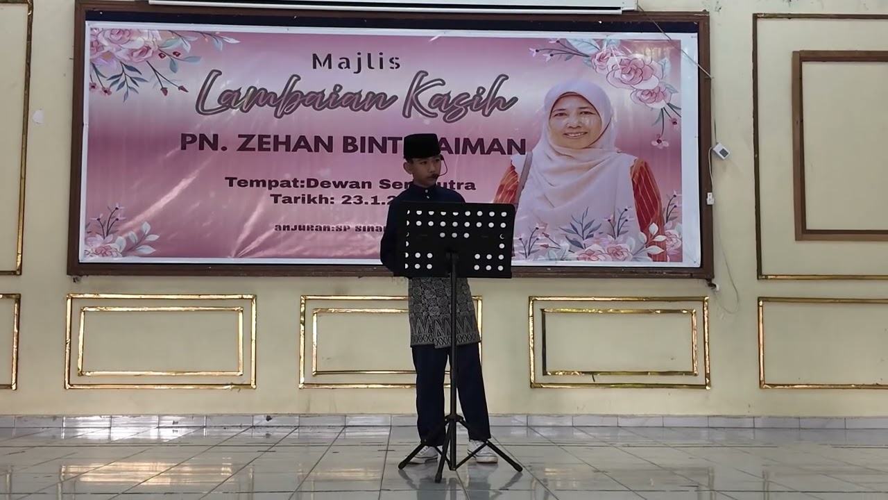 MAJLIS LAMBAIAN KASIH PN  ZEHAN BINTI PAIMAN