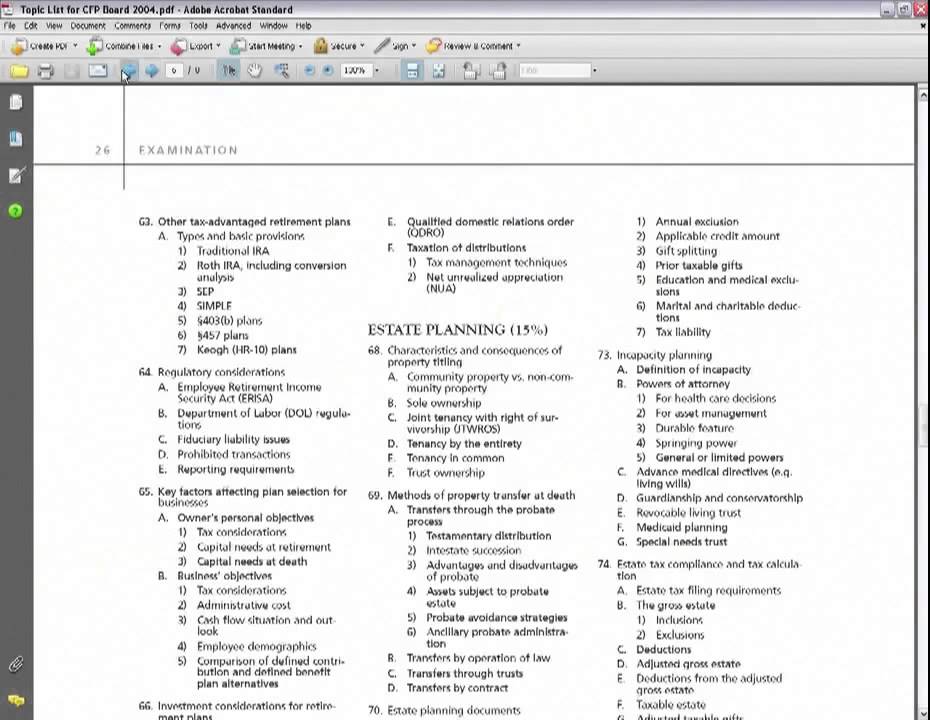 Careers in Financial Planning About Certified Financial Planner Courses