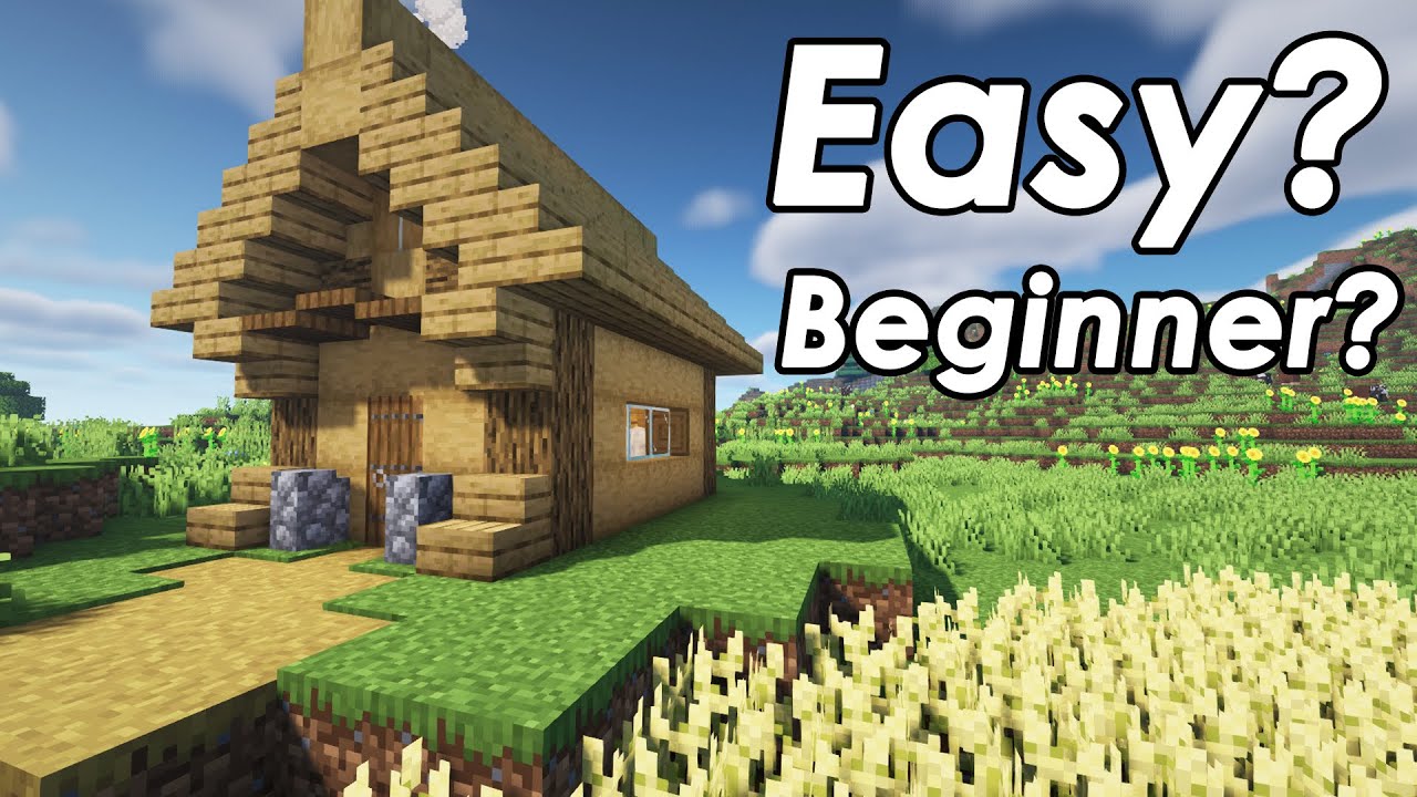 How to make the BEST starter house! Tutorial - YouTube