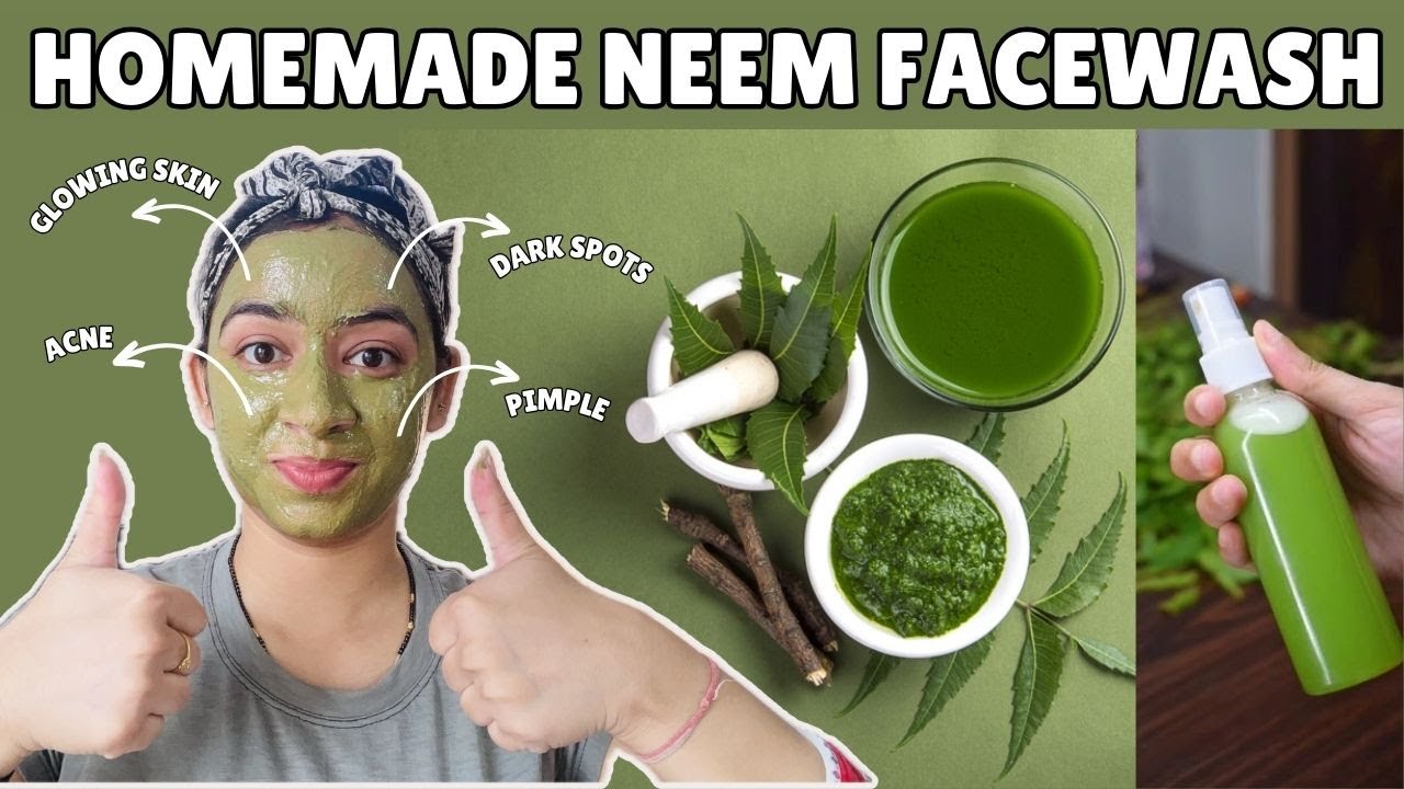 Homemade FACE WASH for Acne &amp; Pimples DIY FACE WASH for Glowing &amp; Clear ...