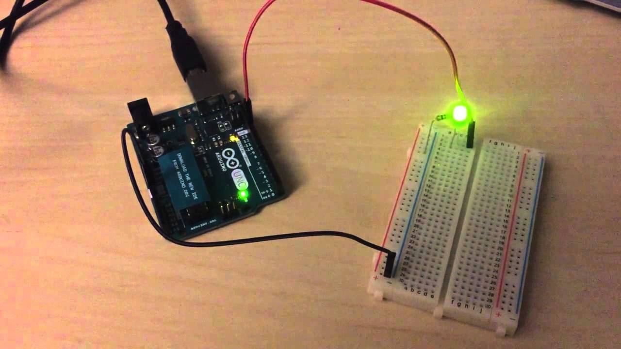 Blinking an LED Slow blink rate YouTube