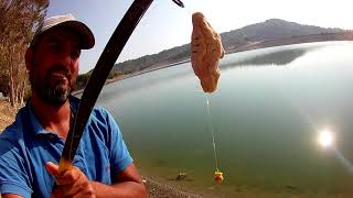 طريقه الصيد بالثقال او الثابت طريقه لصيد سمك الكارب حجم كبيرHeavy way to catch large size fish  ￼