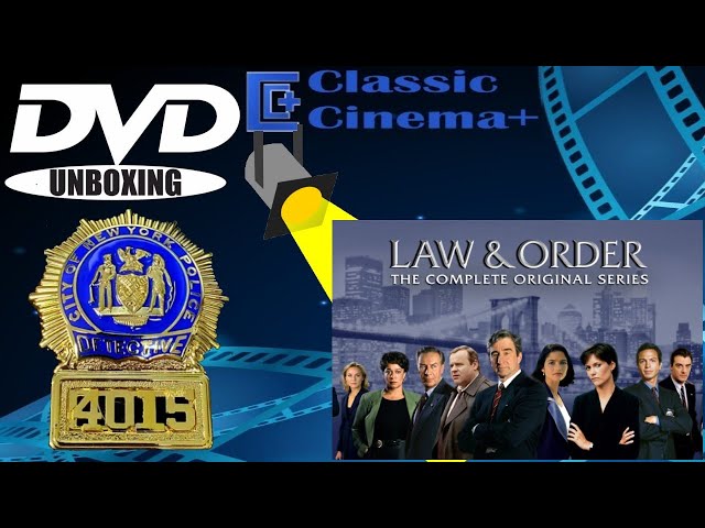 Unboxing Law & Order: The Complete Original Series DVD Collection