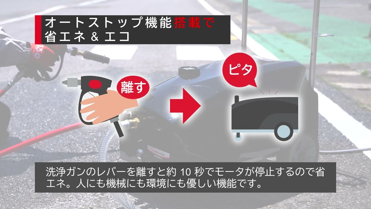高圧洗浄機-モータ式 MKW1010MC3｜高圧洗浄機｜ポンプ・洗浄機・ミスト