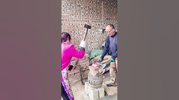 Generations of blacksmithing: a family