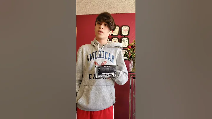 Boy skips video by knocking on his own head