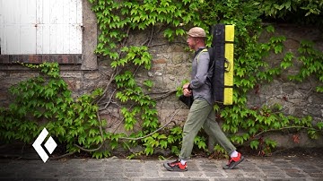 BD Ambassador Chris Schulte Tests the New Circuit Bouldering Pad in Fontainebleau