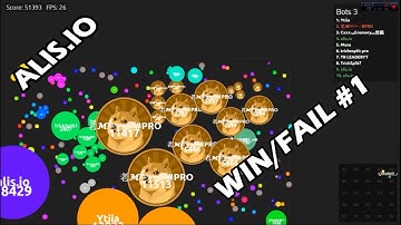 WIN/FAIL #1 // Alis.io // Crazy & Bots Mode.